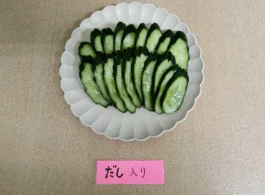 こちらもだしの効いた美味しいぬか漬けになっていました
