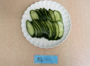 ぬかの風味が感じられる美味しいぬか漬けが出来ました