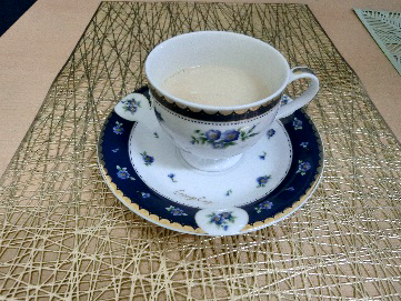 カフェ・ラテ風麦茶