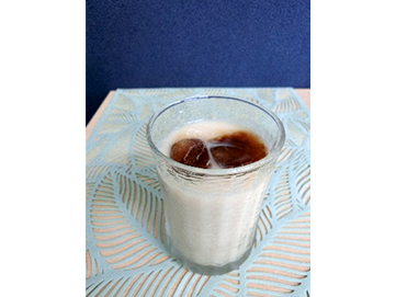 カフェ・ラテ風麦茶