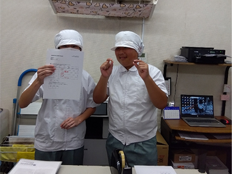 2日目：総務にてパソコン操作実習