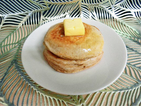 そば粉ホットケーキ