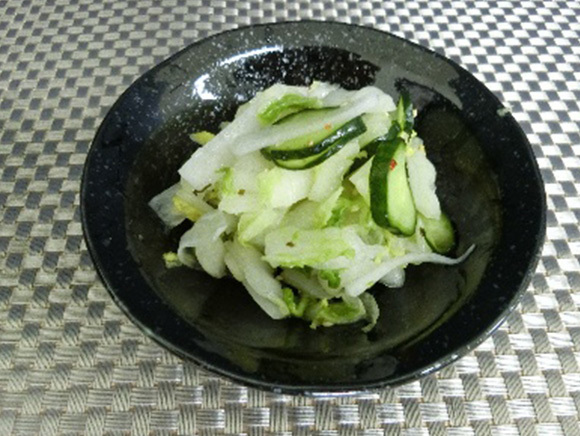 ③ 野菜から水分が出て柔らかくなり味が馴染んだらできあがり