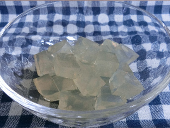 はちみつレモン寒天